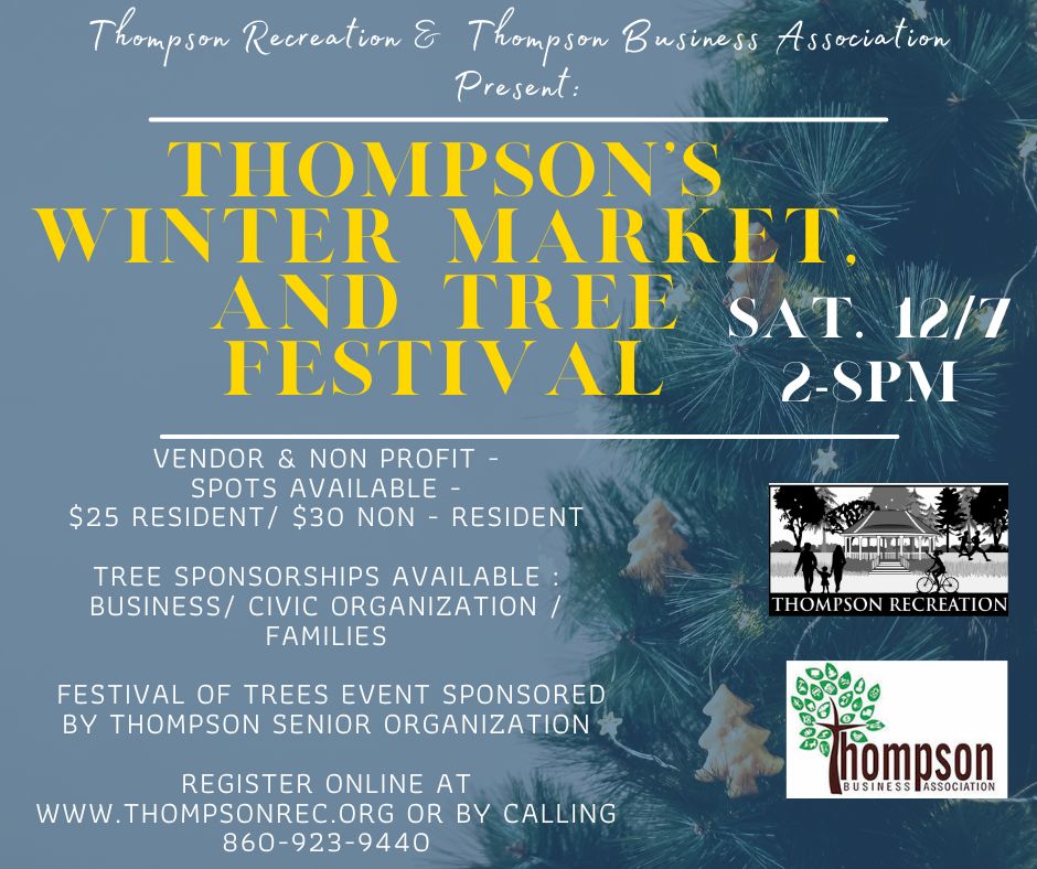 Thompson's Winter Market & Tree Festival Event